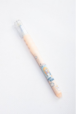 Ручка 0,38 мм, пиши-стирай, "Girl"